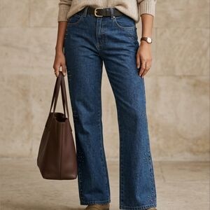Jonathan G Studded High Rise Wide Leg Jeans 7 Vintage Rare Find Bohemian 70s